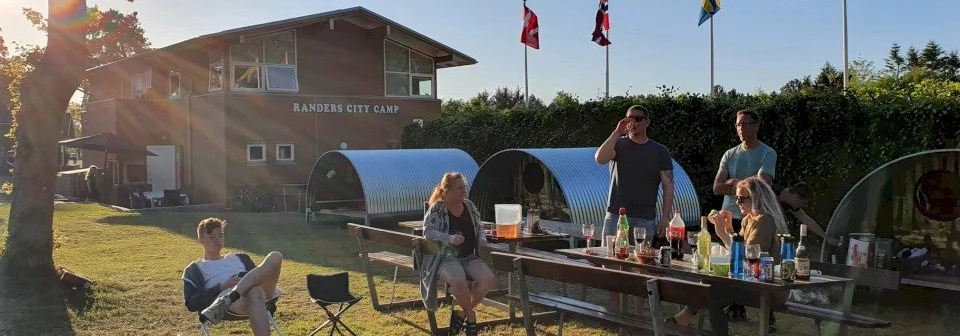 Randers City Camp shelters