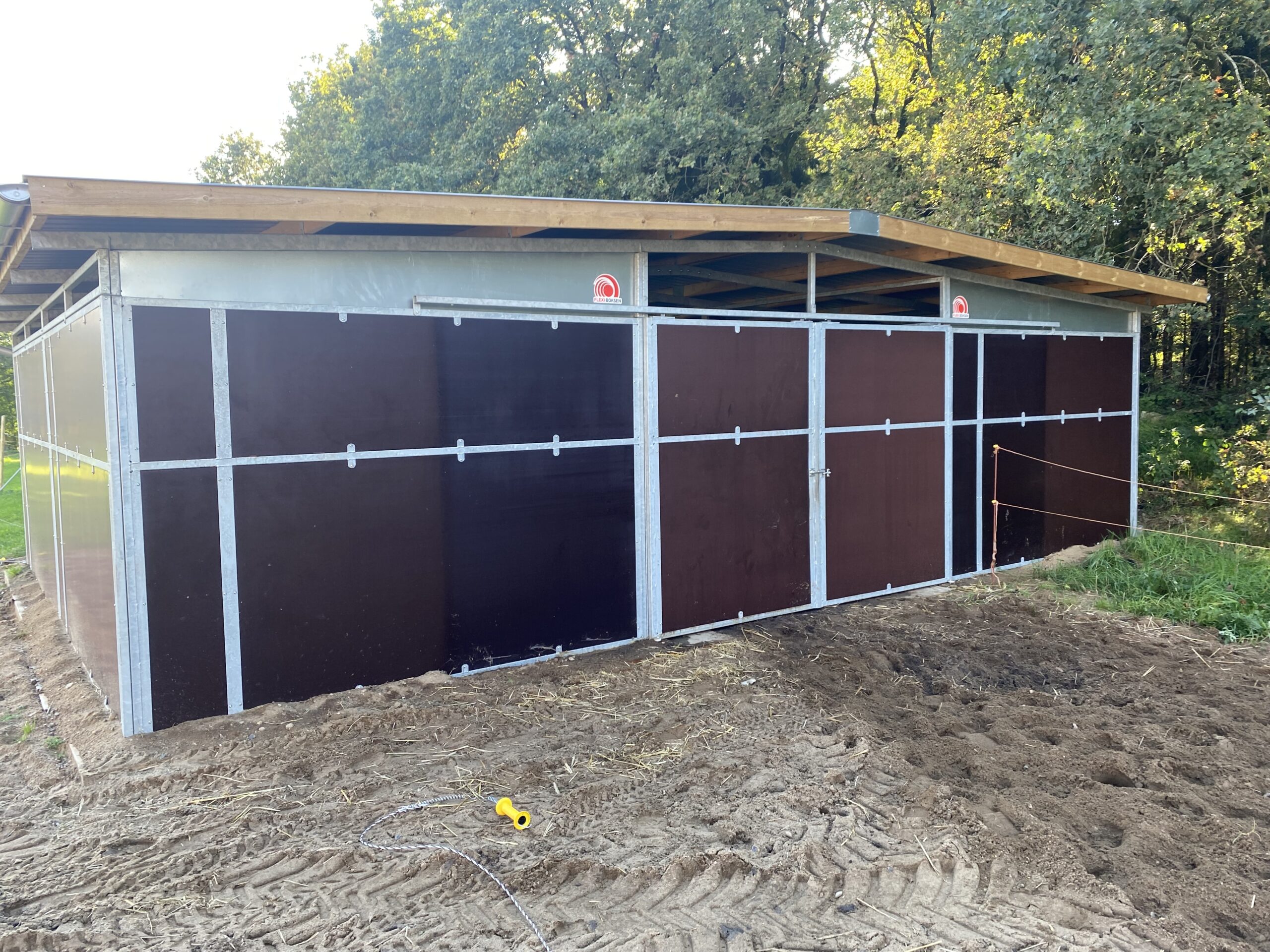 Komplet udestald til dine heste til billig pris