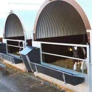 Frontlåge med trug og automat