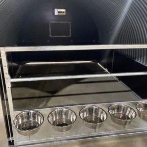 Frontlåge m/ 5 skåle