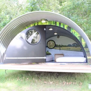 Mat folie indvendig pr. gavl